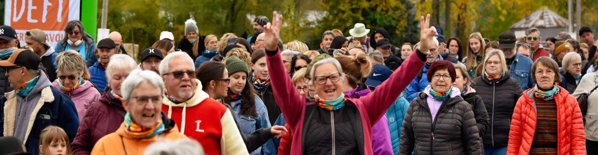 Grande marche de Bedford 2025_marcheurs