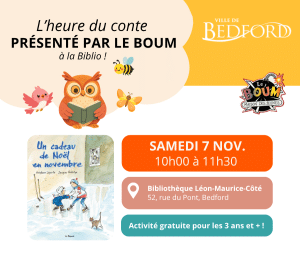 Heure du conte 7 novembre
